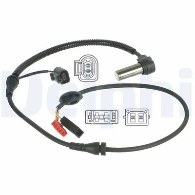 Sensor, Radgeschwindigkeit Delphi Technologies SS20039  für OE 8D0 927 803B