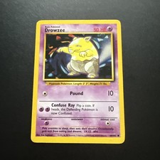 Pokémon TCG Drowzee Base Set 49/102 Regular LP.