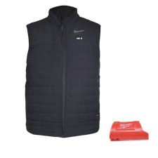 Milwaukee M12 Heated Vest Black - Size Medium - BATTERY NOT INCLUDED