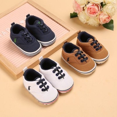 Classic Baby Boy Girl Crib Shoes Infant Sneakers Casual Shoes Newborn Baby Shoes