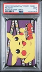 1999 GEMPLUS NINTENDO POKEMON SNAP SMART CARDS BLOCKBUSTER VIDEO PIKACHU PSA 9