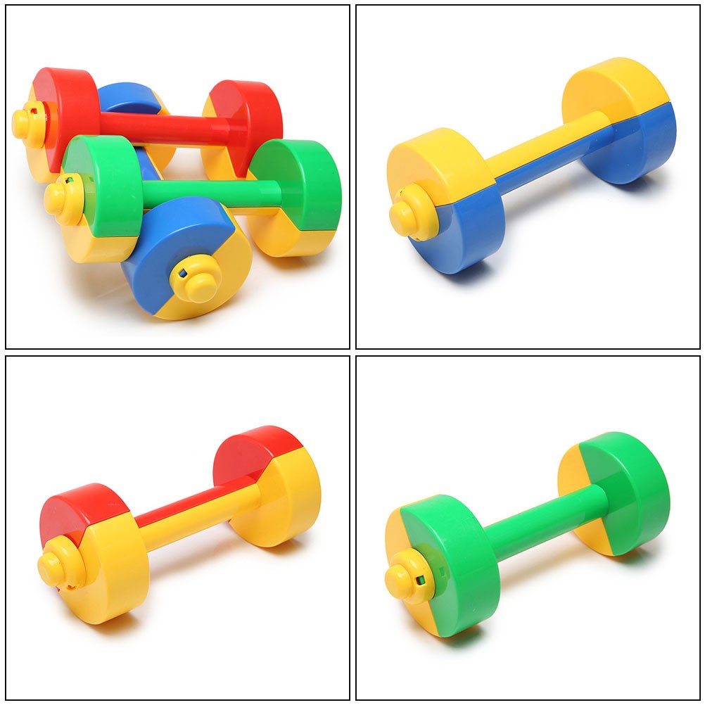 Bilanciere per bambini in plastica resistente piccolo manubrio per coordinazione occhi mano foto 5
