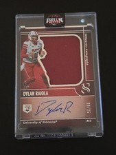 2025 Panini Silhouettes Dylan Raiola Patch Auto /25 🔥 NIL Nebraska Oregon Ducks