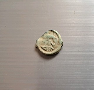 Monnaie Gauloise Potin à la tête janiforme / OYINDIA de la Tribue des Lingons