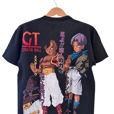 Dragon Ball GT Vegeta Goku AOP T-shirt Resurreccion Black REPRINT