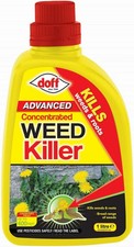 Doff Glyphosate Weedkiller Concentrate - Kills Weeds & Roots - 1L - DOFFZA00 UK