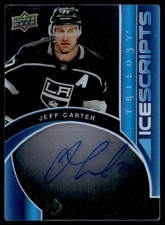 2019-20 Upper Deck Trilogy Ice Scripts Jeff Carter Auto #IS-JC