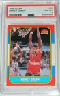 1986 FLEER BASKETBALL PARTIAL SET 71 Cards + Stickers Kareem Abdul Jabbar PSA 8 — photo 10