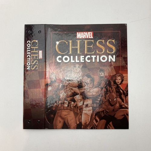 MARVEL Eaglemoss Chess Collection Magazine Lot Holder Binder Folder DC
