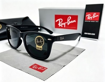 Ray-Ban RB2140 Wayfarer Classic Sunglasses Sunglass Black Frame Black Lens 50mm