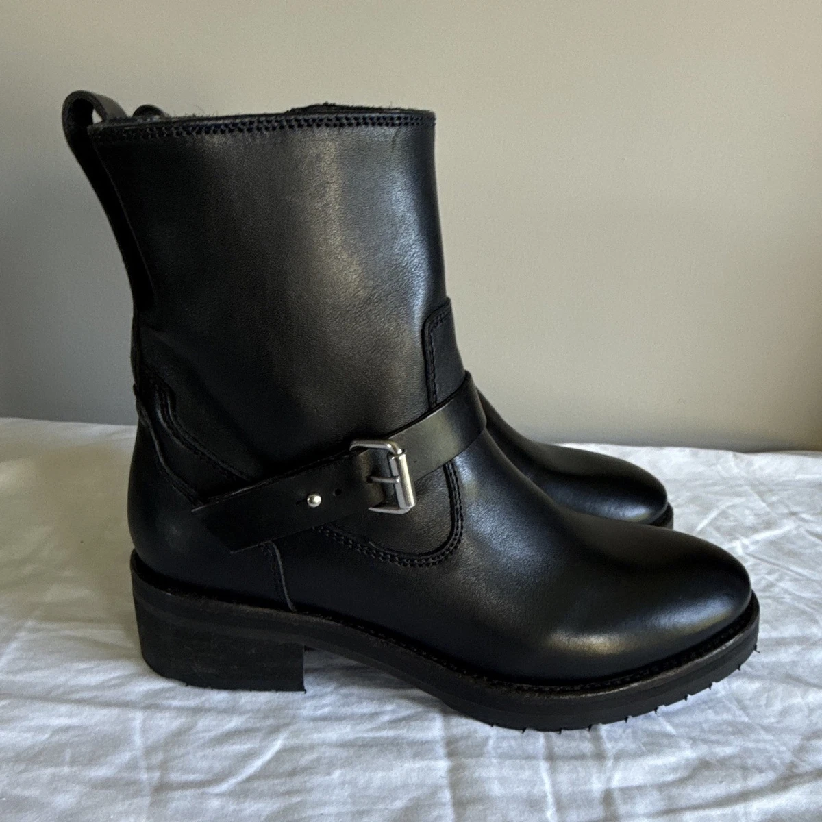 AllSaints Biker Boots for Women for sale | eBay