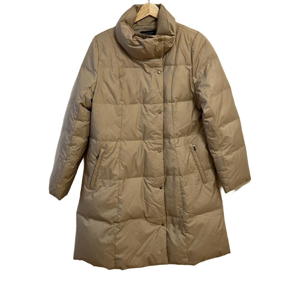 Leilian Down Coat / Long Length Winter Light Brown