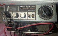 General Electric 40 Channel PLL System 3-5801A 3-5811B W/ Mic CB Radios Untested