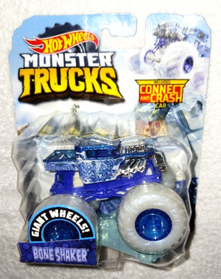 Hot Wheels MONSTER TRUCKS BONE SHAKER BLIZZARD BASHERS - DIECAST MONSTER TRUCK