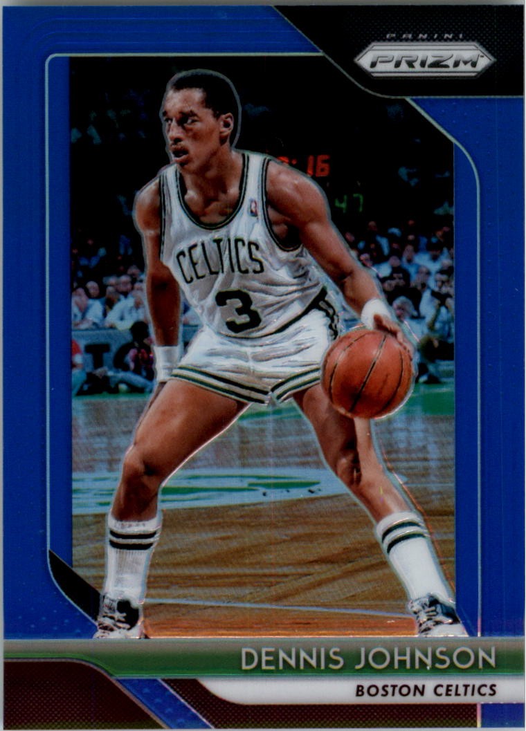 2018-19 Panini Prizm Prizms Blue #245 Dennis Johnson /199 - BSK