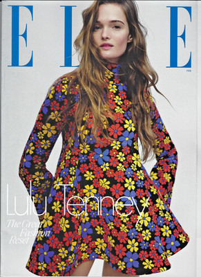 Elle Magazine February 2026 RAYE Helen Mirren Chloe Kim Lulu Tenney Brand New