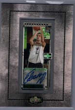 2003-04 Topps Rookie Matrix Zarko Cabarkapa Mini Autographs Lebron RC Year