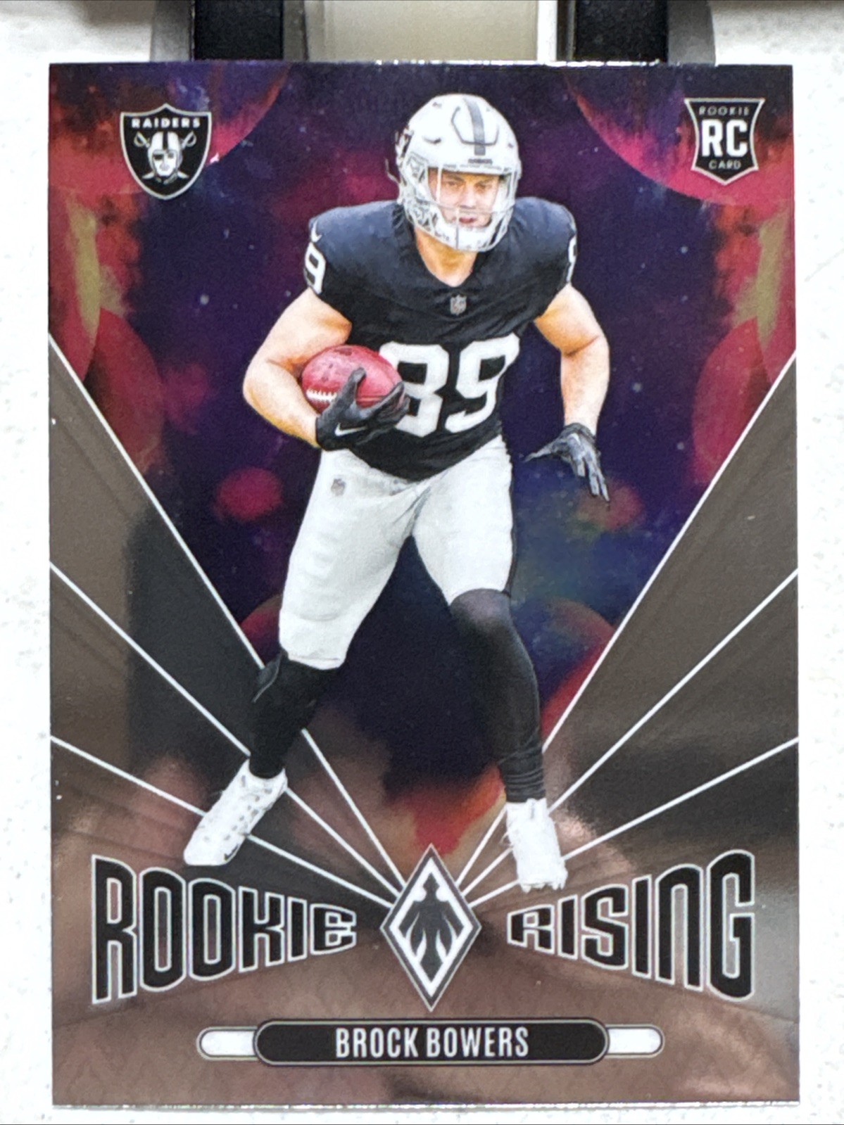 2024 Panini Phoenix - #RR-BBS Brock Bowers - Rookie Rising - 🔥 Free Shipping!