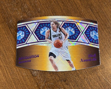 Dirk Nowitzki 2024-25 Panini Revolution Ring Bearers Cosmic #9 Mavericks /99 HOF