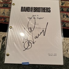 Neal McDonough Signed Autograph Band of Brothers Full Script Screenplay - Buck