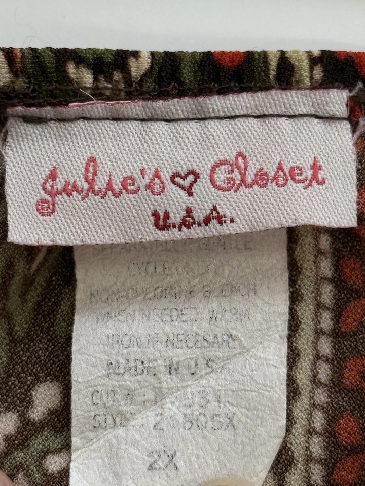 Lote De 2 Falda Western Vintage Años 90 Y2K Boho Patchwork Cottagecore Pradera Talla XXL Foto 4 de 4