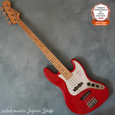 Fender Made in Japan Hybrid II Maple Fingerboard Modena Red Jazz Bass