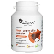 Aliness Liver Regeneration Complex Leber Schutz Detox vegan 90 Kapseln