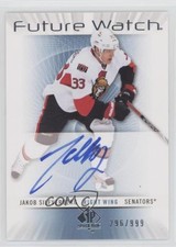 2012-13 SP Authentic Future Watch 296/999 Jakob Silfverberg #228 Auto 0f5t