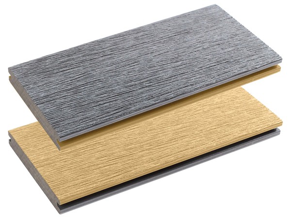 Fiberdeck Wpc 23X138Mm Fiberdeck Vintage Lunar Grey / Cedar Massiv FSC®100% 300-image