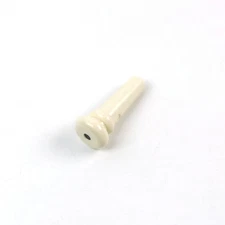General Plastic Strap Button Endpin For Acoustic Guitar ,Ivory White color