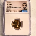 1956 Lincoln Wheat Small Cent Proof NGC PF 68 RD Philadelphia