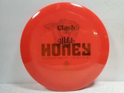 Clash Discs Steady Wild Honey Red 172 grams disc golf