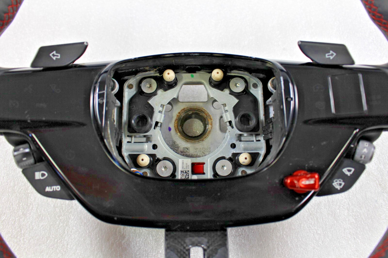 Ferrari 296 GTB, Carbon Fiber Steering Wheel, Damaged, Used, P/N 861735