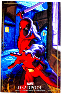 DEADPOOL #3 GREG & TIM HILDEBRANDT MASTERPIECES III VARIANT 2024 MARVEL NM
