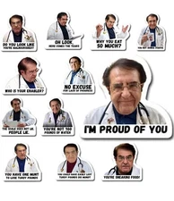 12 PCS Dr Now Magnets Fridge Set, Funny Dr. Now Fridge Magnets Inspiring Deco...