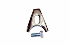 Chrome Distributor Hold Down Clamp Comp Fits Chevy Bbc Sbc V8 283 327 350 396 4