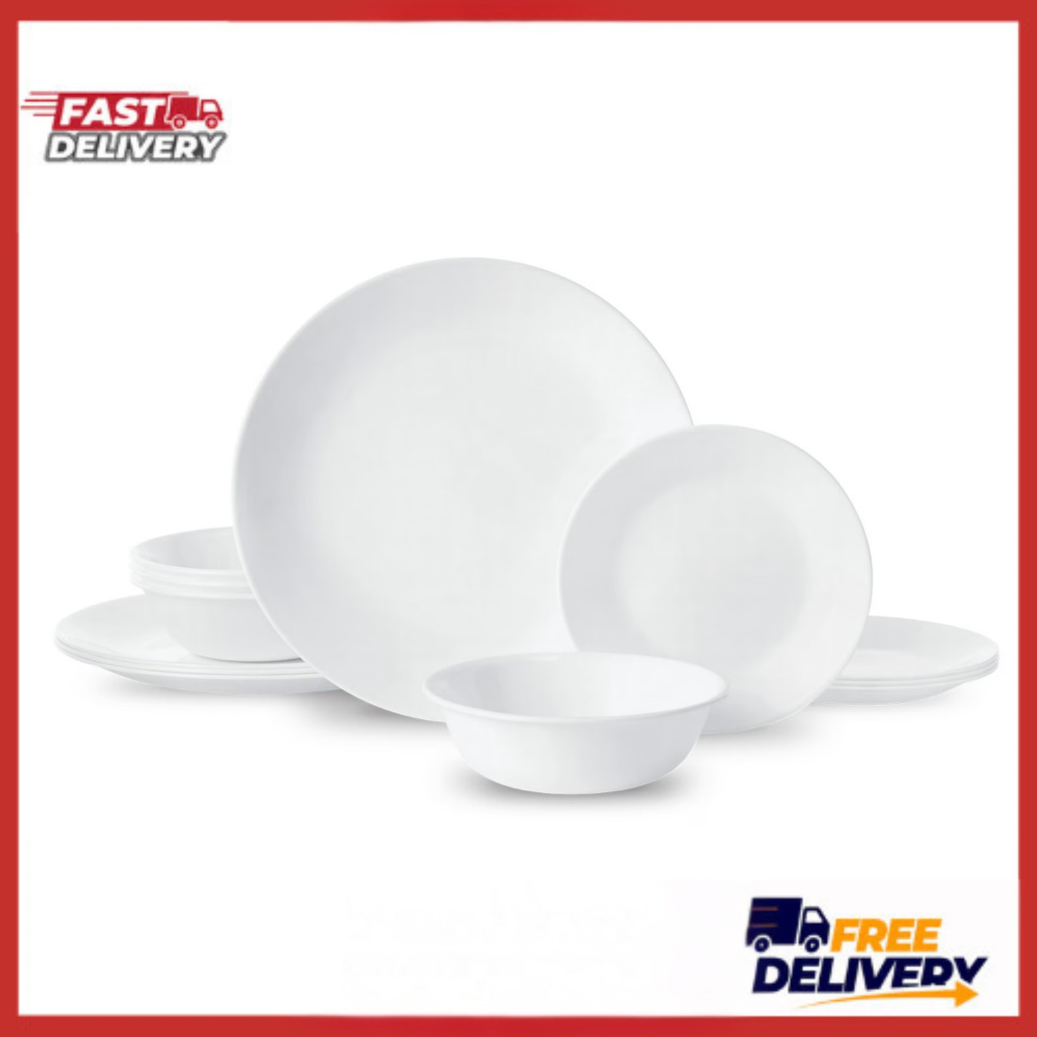 Service For 4 Plates