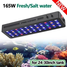 Aquarium Light 165W Coral Reef Light Dimmable Full Spectrum for Marine Fish Tank