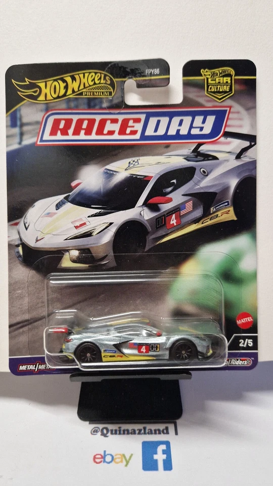 Hot Wheels 2024 Race Day CORVETTE C8.R (NG18) - Photo 1/2