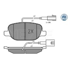 Satz Bremsbeläge Bremsklötze hinten für Alfa Romeo Giulietta 940 | 23985481