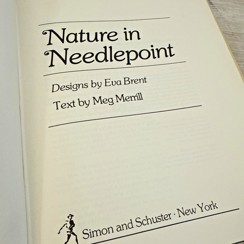 Nature in Needlepoint 1975 Designs by Eva Brent Text by Meg Merrill (hardback) - Picture 4 of 13