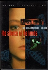 THE SILENCE OF THE LAMBS-Criterion Coll-JODIE FOSTER"Cannibal" HOPKINS--DVD