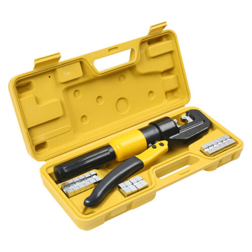 Hydraulische Presszange Crimpzange Quetschzange Kabelschuhe Zange 4-70mm² - Bild 6 von 8