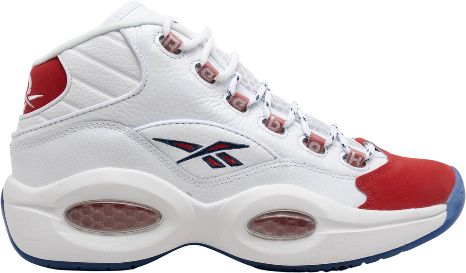 Reebok Question OG 2020 Mid Red Toe - 1 of 7