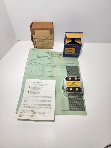 Vintage R. L. Drake TV-300 PS Hochpassfilter mit Anleitung, Box & Quittung  - Bild 1 von 5