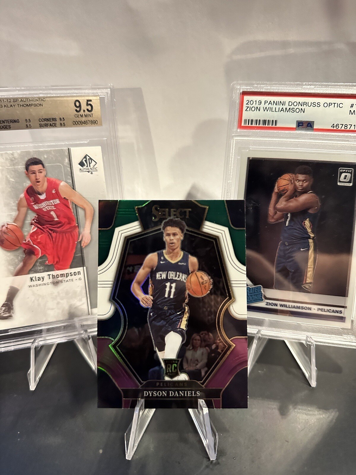 2022-23 Select “premier” GREEN/WHITE/PURPLE RC PRIZM 🏀 Dyson Daniels 172