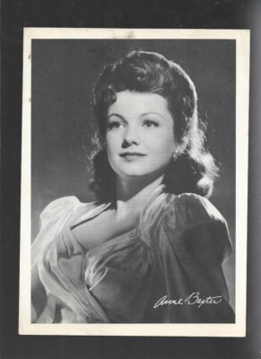 1940's Anne Baxter original promotional 8 x 10 photo | eBay