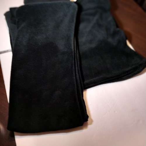 2 Body Pillow Covers / Cases Room Essentials Zipper Plush Velour, 20"x50" Black - Picture 5 of 12