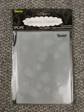 Darice Embossing Essentials Folder 1218-123 Boot Tracks Pattern Scrapbooking