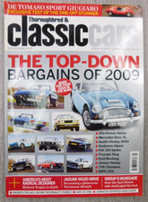 Thoroughbred  Classic Cars No Poster May 2009 Issue 430 Hobby Mancave Magazine